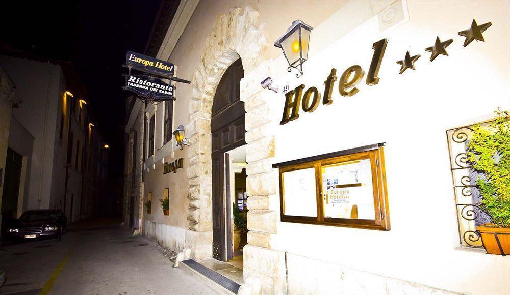 Hotel Europa Rieti Esterno foto
